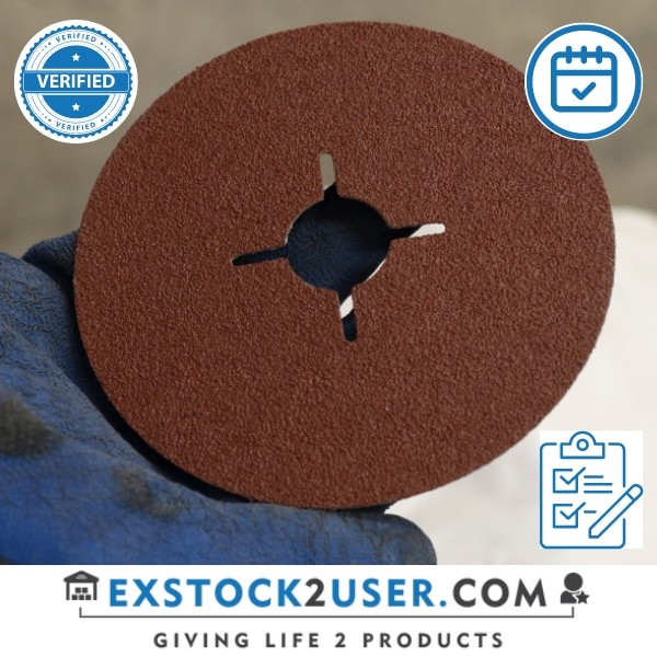 Fiber Disc 100Grit For CS - TIGER NORTON (1Box=100Pcs)