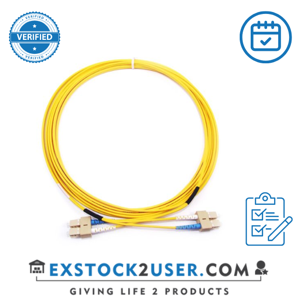 Brand REX, SC to SC Duplex OS2 Patch cord 2m