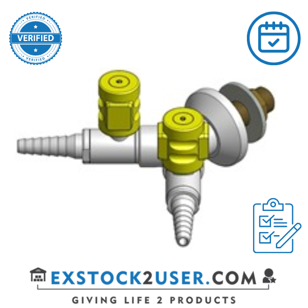 FAR CompactLine 2-way wall mounted gastap