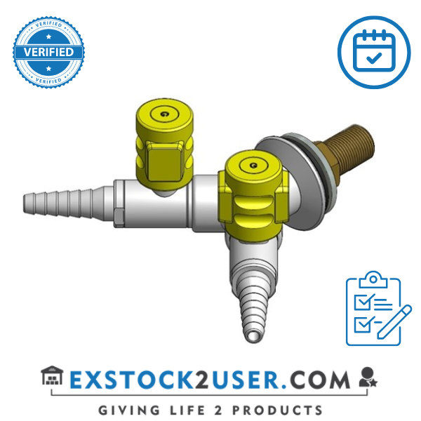 FAR CompactLine 2-way wall mounted gastap