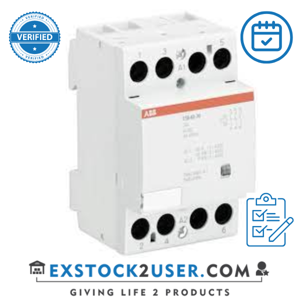 ABB, 2CDC103025M6801 / GHE3491302R0006, ESB40-22-230AC/DC Installation Contactor