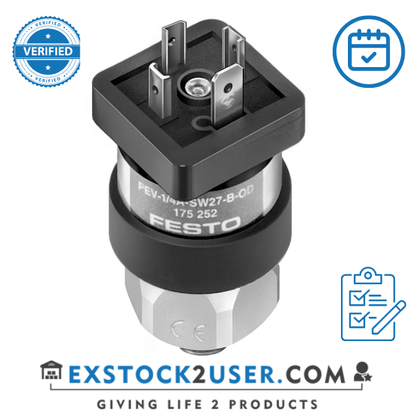 Pressure switch PEV-1/4-A-SW27-B-OD (175252)
