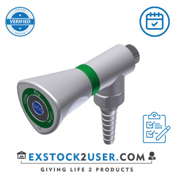 FAR MDS wall mounted demin water tap, nickel plated