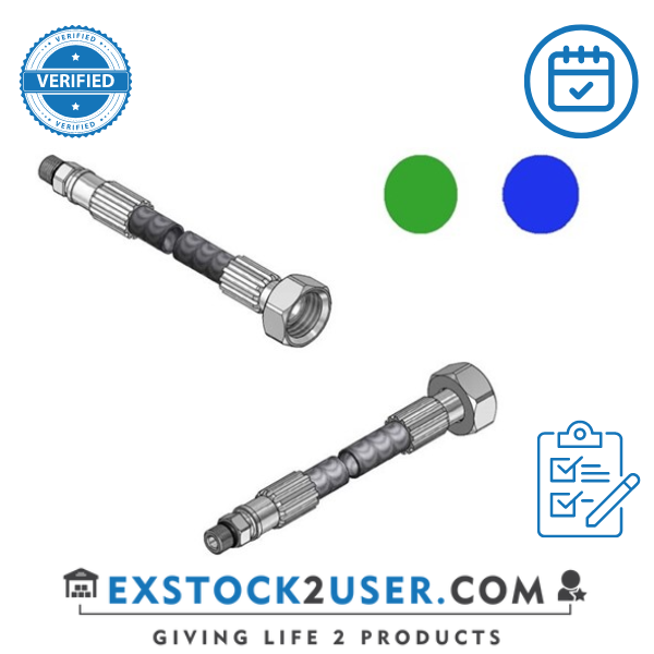 FAR MDS SPX connection hose, 1500mm, M10 x G1/2"