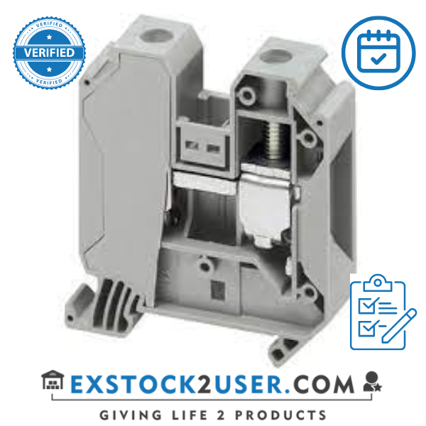 Schneider Electric, NSYTRV352, SCREW TERMINAL, FEED THROUGH, 2 POINTS, 35MM² , GREY