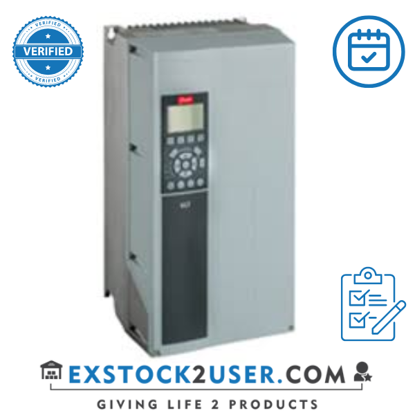 Danfoss, 134L5507, Frequency converter FC-302P1K5T5E66H1XNXXXXSXXXXAXBXCXXXXDX Power Rating (P1K5) 1.5 KW / 2.0 HP, Three phase, Mains Voltage 5 380 - 500 VAC, Enclosure E66 (E66) IP66 / NEMA 4X
