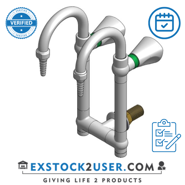 FAR MDS double wall mounted fold-down tap