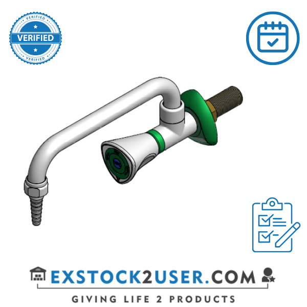 FAR MDS wall mounted watertap with U-swivel spout 200mm