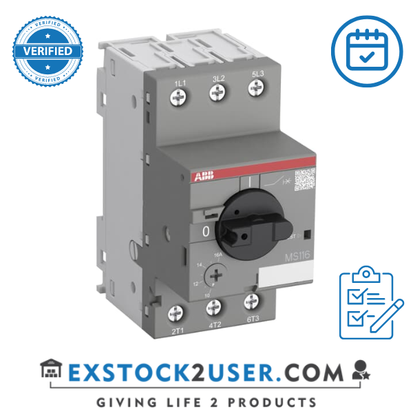 ABB, 1SAM250000R1011, MS116-16 Manual Motor Starter