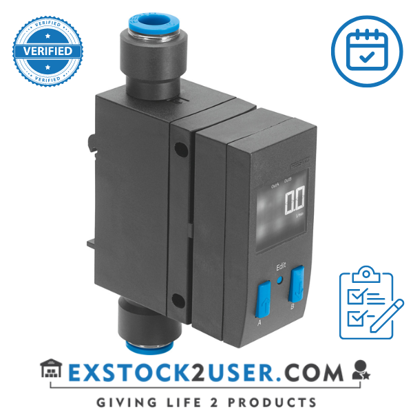 Festo, Flow sensor SFAB-600U-WQ10-2SV-M12 (565404)