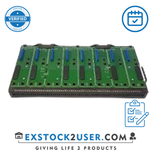EMERSON, 12P0818X072 DELTAV, 8-WIDE CARRIER PCB CIRCUIT BOARD