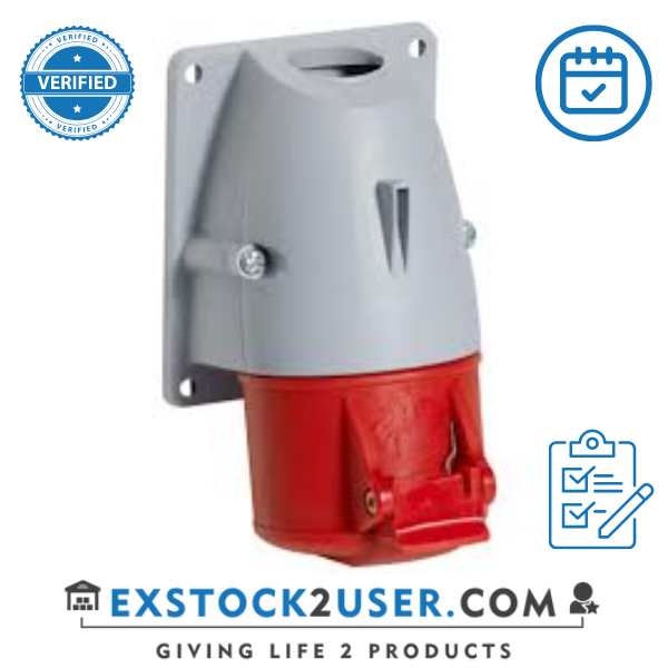 ABB, 2CMA193139R1000, Surface socket-outlet, 6h, 32A, IP44, 3P+N+E