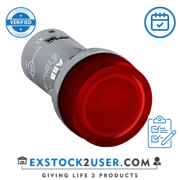 ABB, 1SFA619403R5231, Compact LED Pilot Light (CL2-523R)