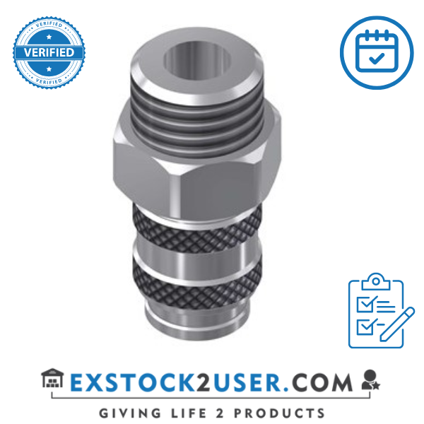 FAR MDS quick connect coupling, shut-off type