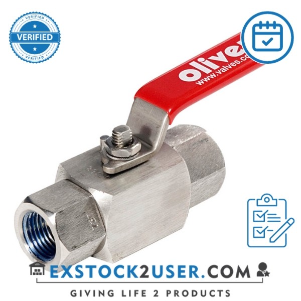 B6FX50S/FS/HL/NA 6000 PSI BALL VALVE 1/2"