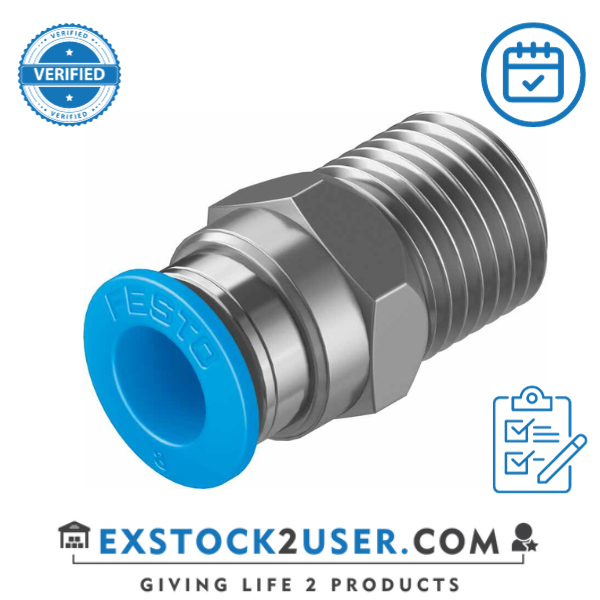 Festo Push-in fitting QS-1/4-12