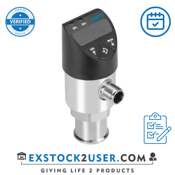 Festo, Pressure sensor SPAW-P2R-G14F-2P-M12 (8022742)