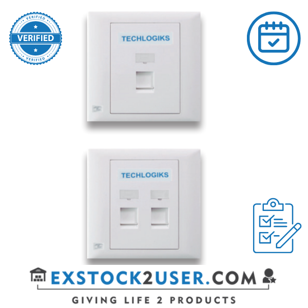 Techlogiks, single face plate