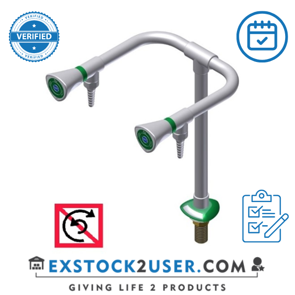 FAR MDS 2-way pillar water tap, vandal-resistant