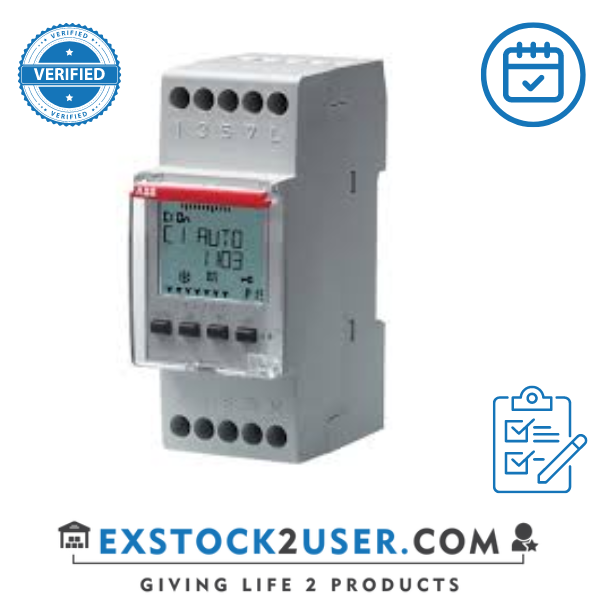 ABB, 2CSM256313R0621, D2 Weekly digital time switch