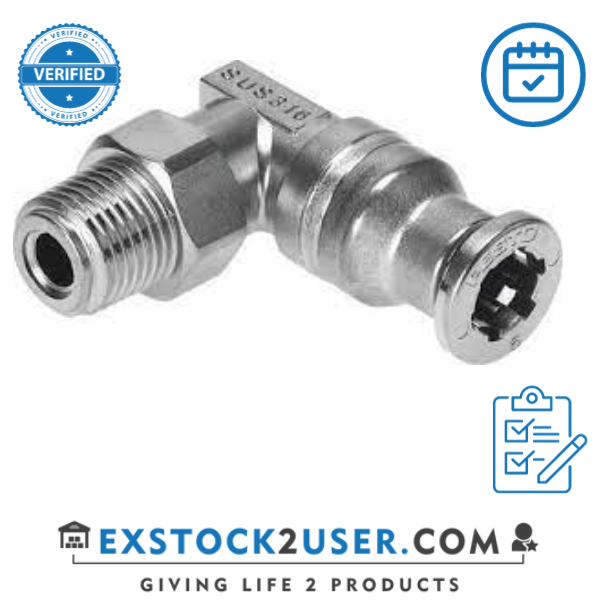 festo Push-in-fittings 162868 CRQS, Stainless steel