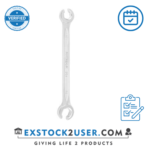 Matador, Set of Flare Nut Spanners, 5 pcs 8X10 - 19X22 MM