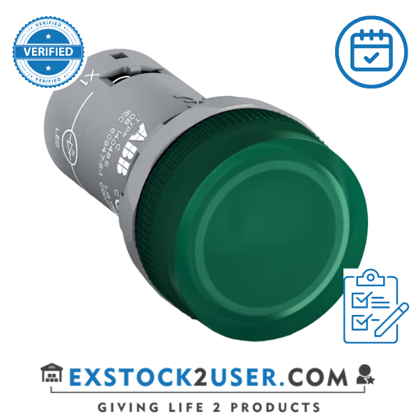 ABB, 1SFA619403R5232, Compact LED Pilot Light (CL2-523G)