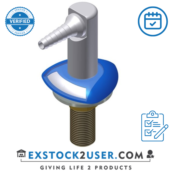 FAR MDS angled outlet for gas