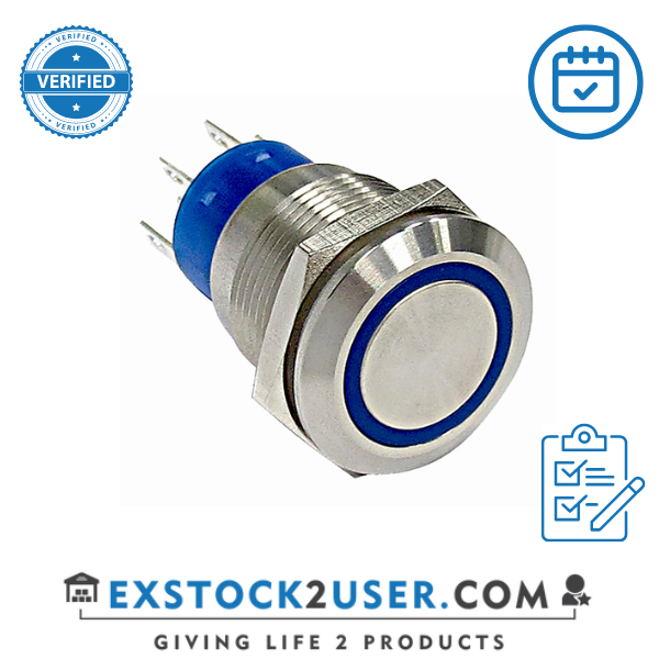 C&K Switches , ATP19-SL1-512-B0SA-03Q