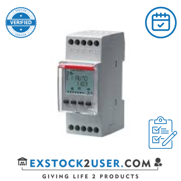 ABB, 2CSM258763R0621,D1 Weekly digital time switch,