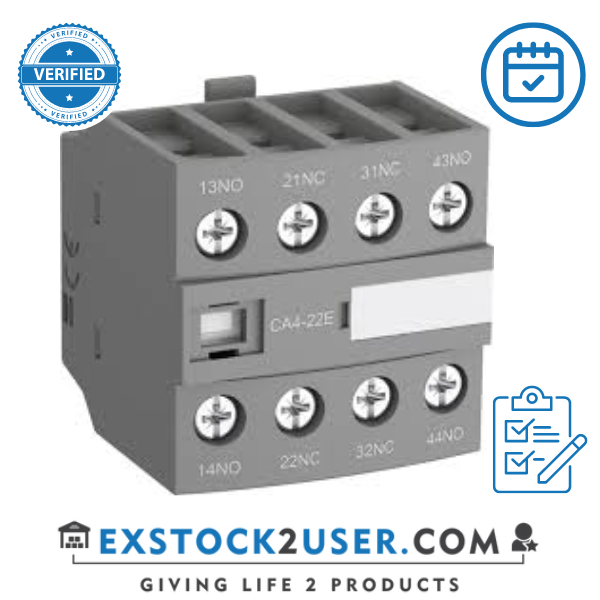 ABB, 1SBN010140R1340, CA4-40U Auxiliary Contact Block