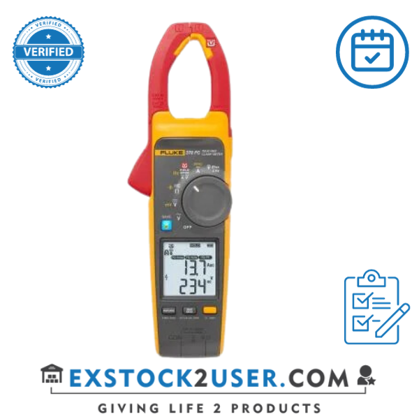 Fluke 378 FC Non-Contact Voltage True-rms AC/DC Clamp Meter with iFlex