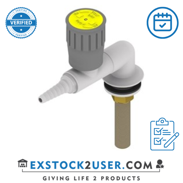 FAR 1-way bench mounted gastap, low column