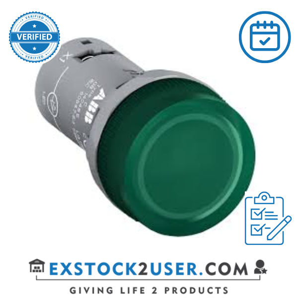 ABB, 1SFA619403R6232, Compact LED Pilot Light (CL2-623G)