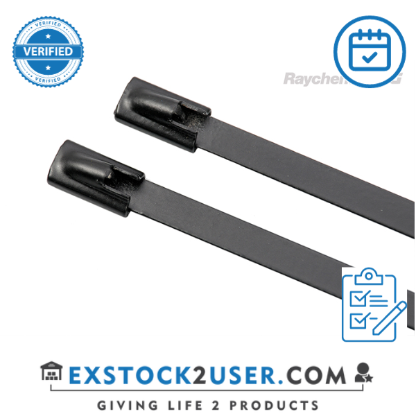 raychem rpg,BC46-360-BALL LOCK-COATED SS TIES